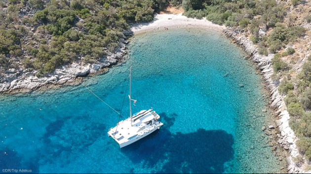 Une croisière de rêve sur un catamaran à la découverte de plus beaux mouillages de Turquie