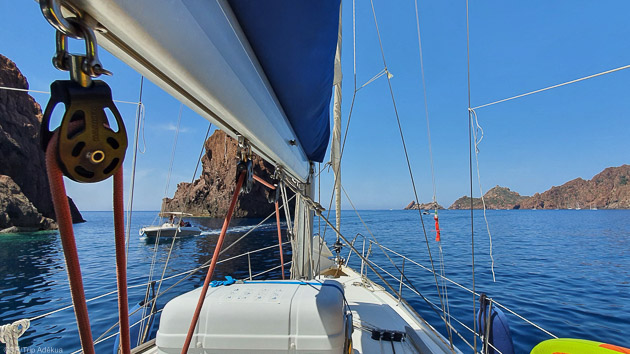 Naviguez sur un voilier en Corse du nord