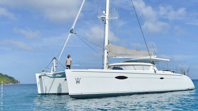 Votre croisière à la voile sur un catamaran de luxe aux Seychelles