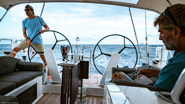 Des vacances paradisiaques sur un voilier de 17 m tout confort