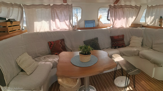 Votre catamaran confortable pour votre croisière en Méditerranée